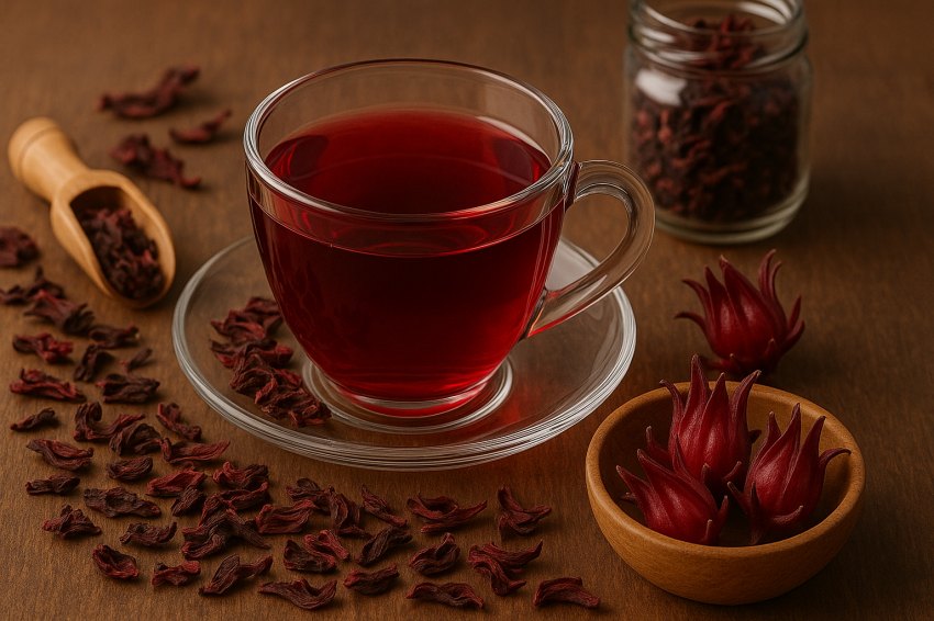 دمنوش چای ترش
